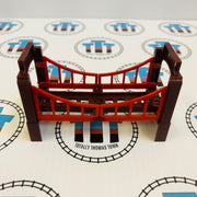 Dark Brown & Red Suspension Bridge Capsule Plarail - Used